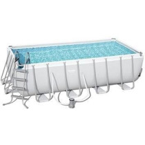 Kit Piscine hors sol tubulaire BESTWAY Power Steel™- 488 x 244 x 122