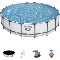 Kit Piscine hors sol tubulaire BESTWAY - Steel Pro Max™ - 549 x 122