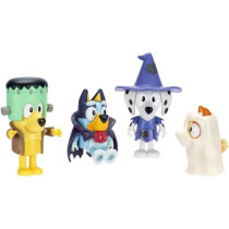 Coffret figurines - BLUEY - Déguisements - 4 figurines articulées -