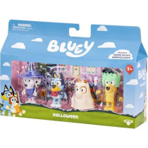 Coffret figurines - BLUEY - Déguisements - 4 figurines articulées -