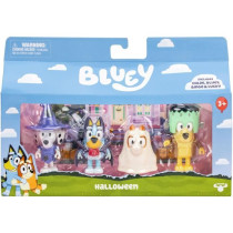 Coffret figurines - BLUEY - Déguisements - 4 figurines articulées -