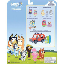 Figurines - BLUEY - Coffret 8 personnages - Figurines articulées - Un