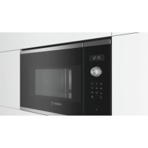 Micro-ondes simple encastrable - BOSCH SER6 - BFL554MS1F - Inox - 25 L