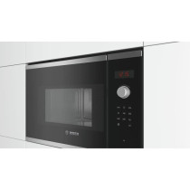 Micro-ondes simple encastrable - BOSCH SER4 - BFL523MS1F - Inox - 20 L