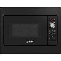 Micro-ondes simple encastrable - BOSCH SER2 - BFL523MB3F - Noir - 20 L