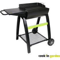 Barbecue au charbon de bois - COOK'IN GARDEN - TONINO 50 - Noir