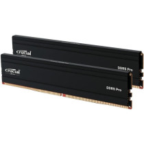 CRUCIAL Mémoire RAM DDR5 PRO - Kit 128GB (2 x 64GO) - 5600 MT/s - CL4