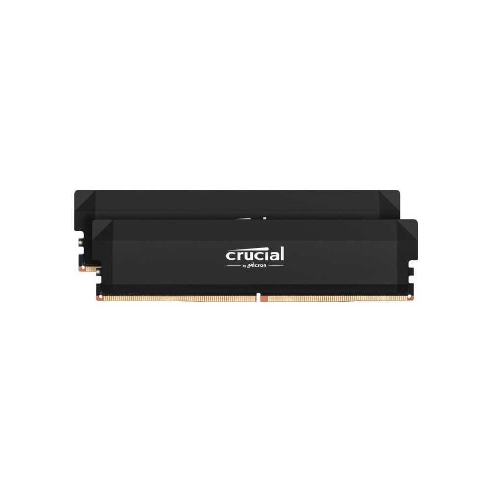 CRUCIAL Mémoire RAM DDR5 PRO - Overclocking Edition - Kit 64GB (2 x 3