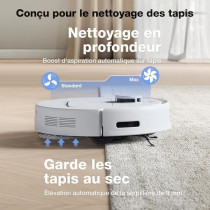 Robot Aspirateur Laveur avec Station de Vidage Automatique- ECOVACS N3