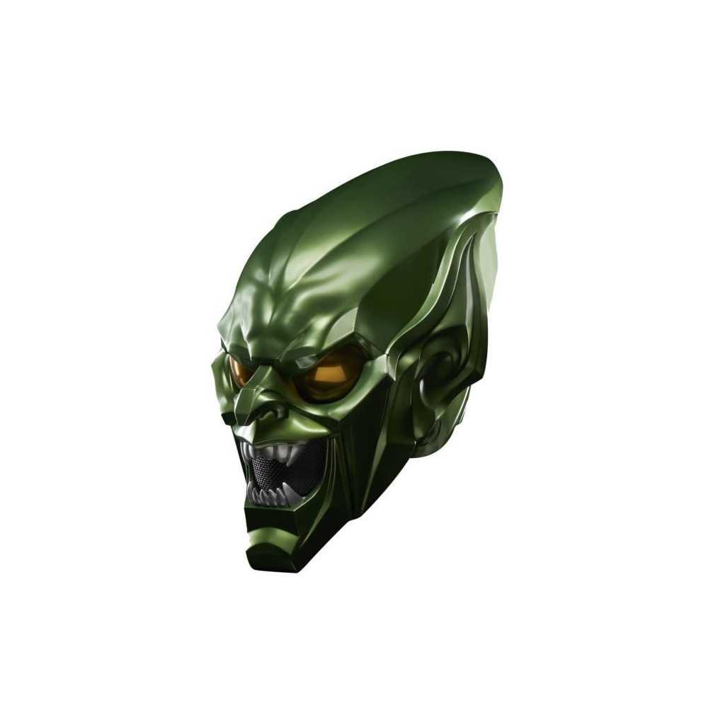 Casque premium Green Goblin, article de cosplay de collection pour adu