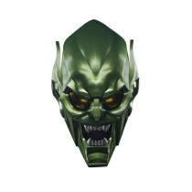 Casque premium Green Goblin, article de cosplay de collection pour adu