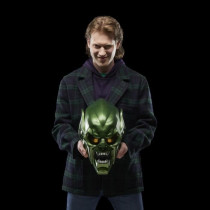 Casque premium Green Goblin, article de cosplay de collection pour adu