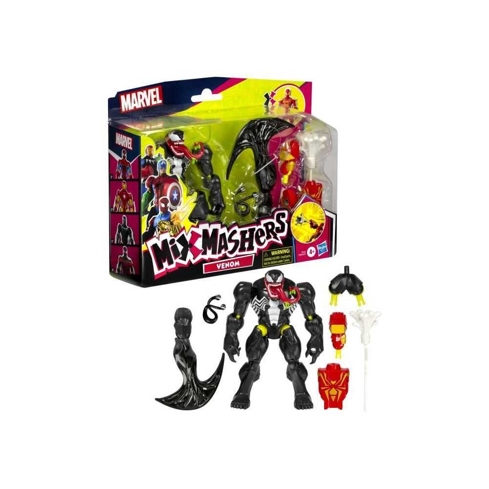 MixMashers Venom Deluxe, figurine 12 cm personnalisable a mélanger et