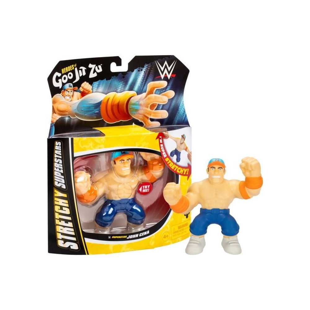 Figurine extensible - GOO JIT ZU WWE - John Cena - 11 cm - Texture él