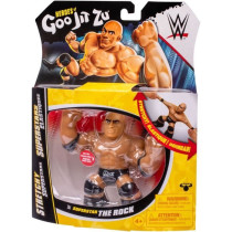 Figurine extensible - GOO JIT ZU WWE - The Rock - 11 cm - Texture éla