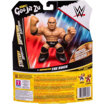 Figurine extensible - GOO JIT ZU WWE - The Rock - 11 cm - Texture éla