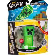 Figurine extensible - GOO JIT ZU - Minecraft Creeper - 11 cm - Texture