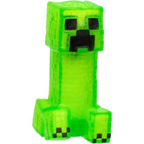 Figurine extensible - GOO JIT ZU - Minecraft Creeper - 11 cm - Texture