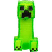 Figurine extensible - GOO JIT ZU - Minecraft Creeper - 11 cm - Texture