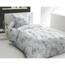 Parure de couette - HOME LINGE PASSION - POMPADOUR - 100% Coton - 140x