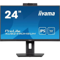 Écran PC - IIYAMA - XUB2490HSUH-B1 - 23,8 FHD - IPS - 100Hz - Webcam