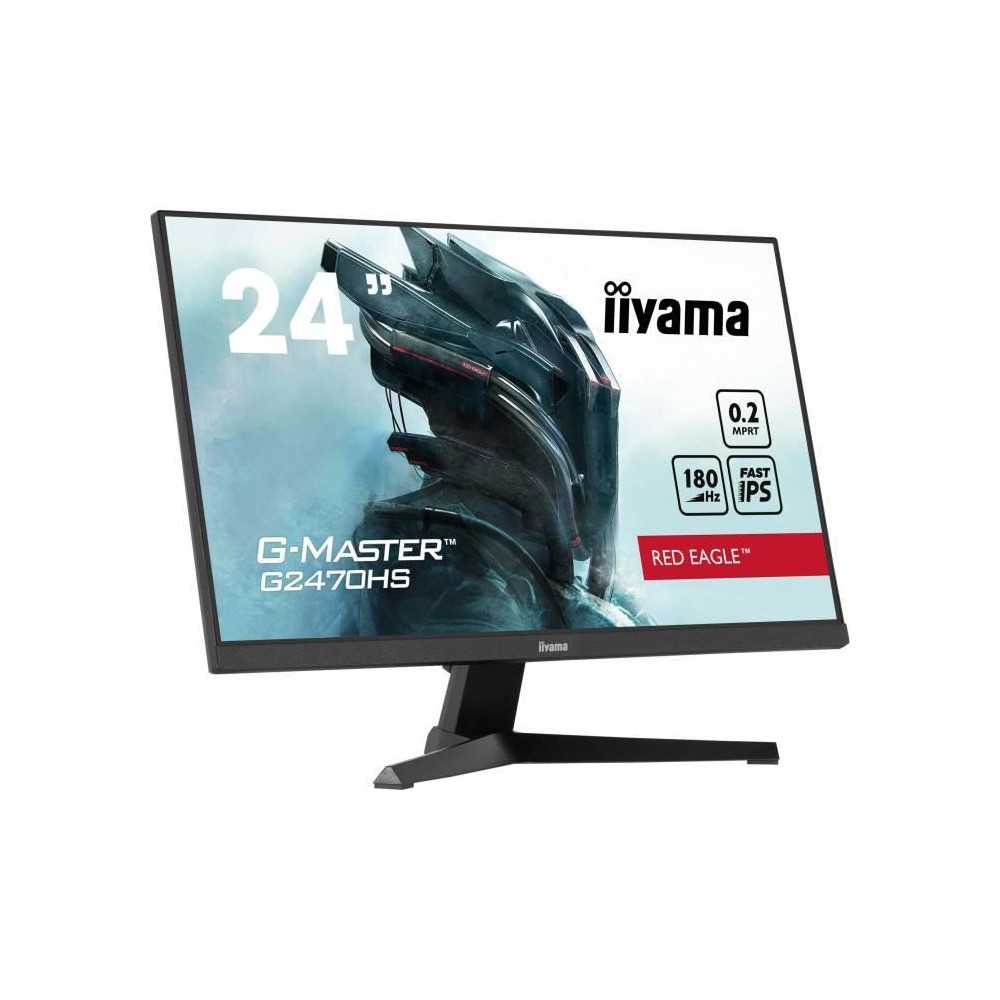 Écran PC - IIYAMA - G2470HS-B1 - 23,8 FHD - Fast IPS - 180Hz - 0,2ms