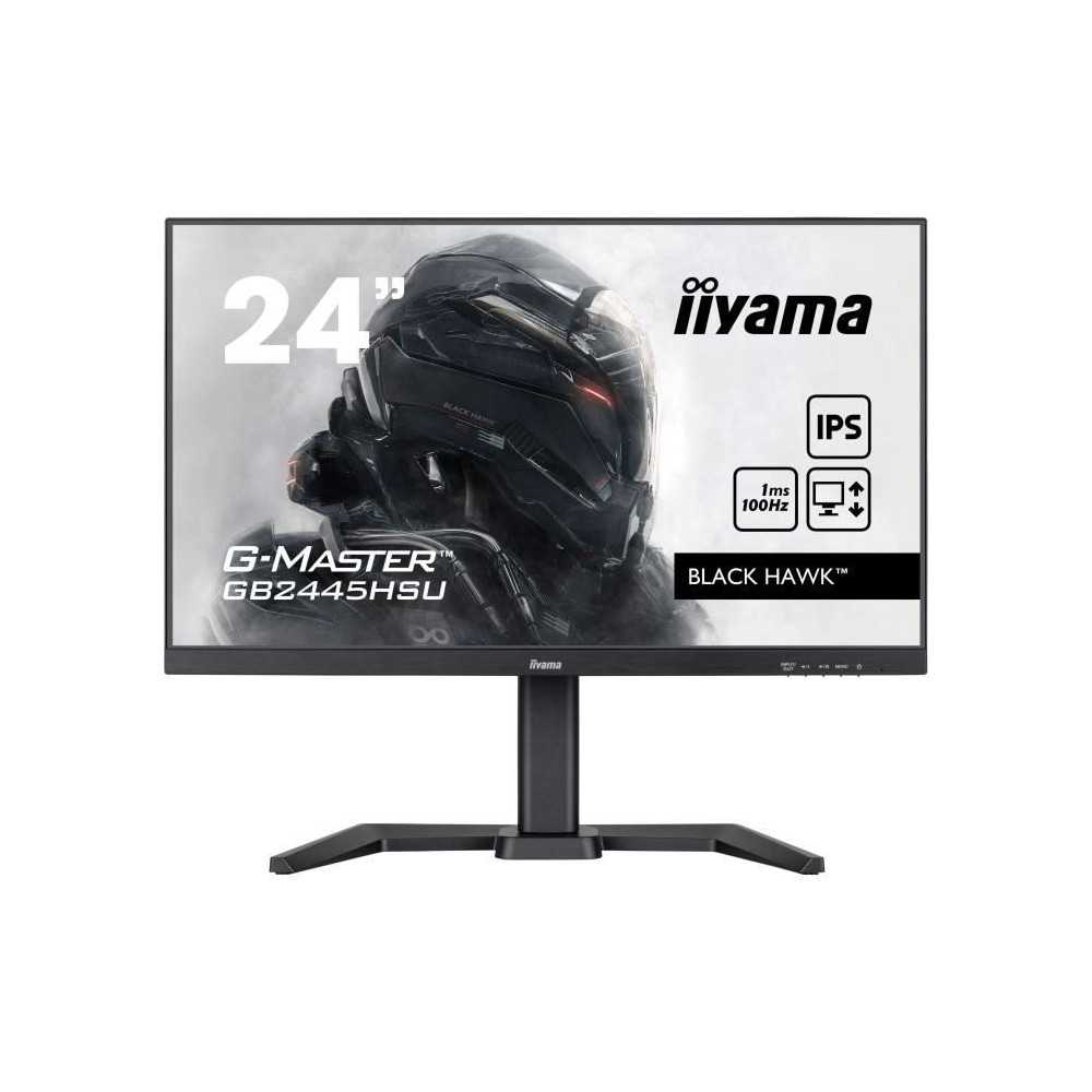 Écran PC - IIYAMA - GB2445HSU-B2 - 23,8 FHD - IPS - 100Hz - 1ms - HDM