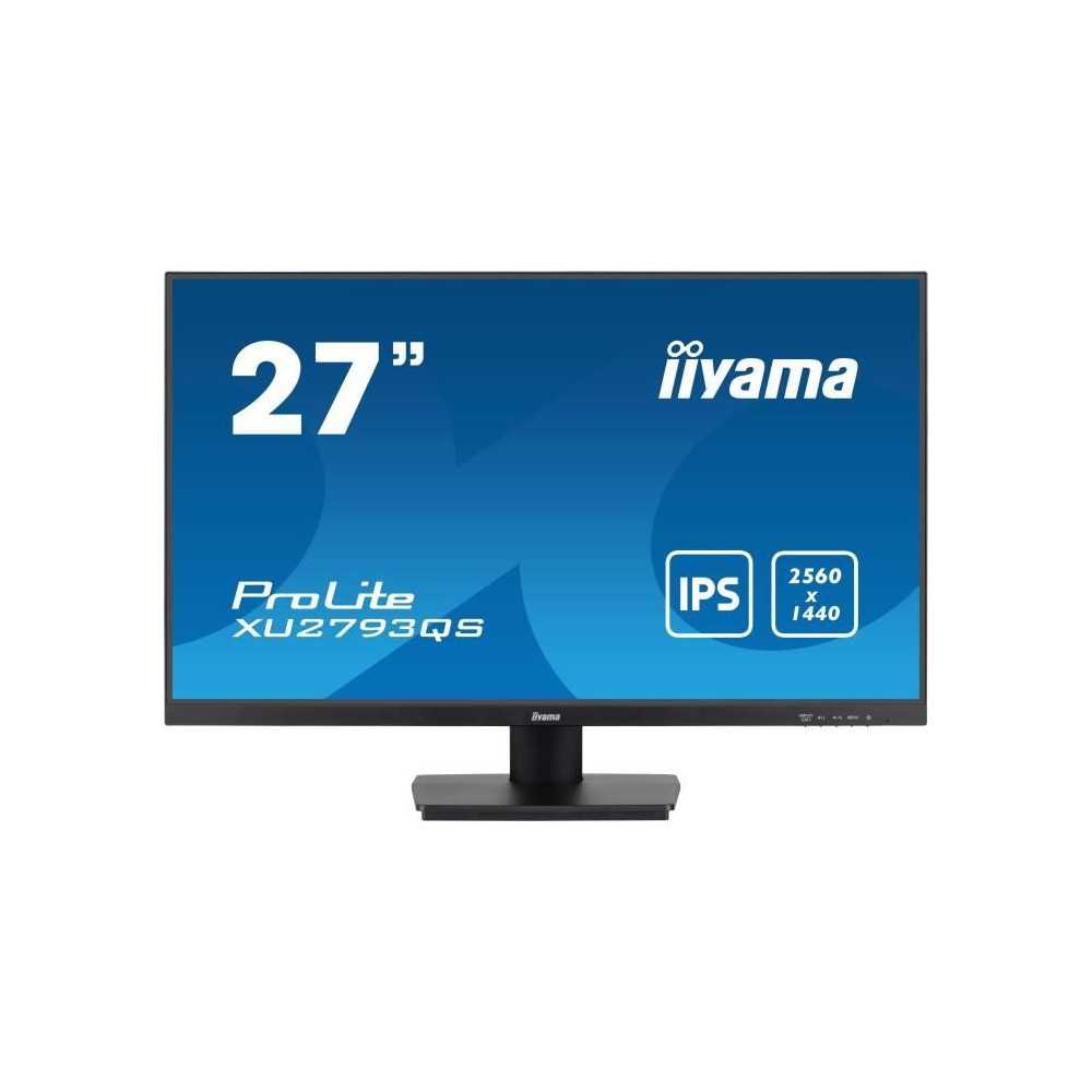 Écran PC - IIYAMA - XU2793QS-B7 - 27 QHD - IPS - 100Hz - 1ms - HDMI/D