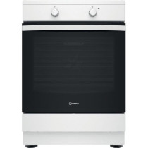 Cuisiniere a induction - INDESIT - IS67IQ5KCW/E - 3 foyers - 2600 W -