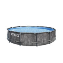 Kit Piscine hors sol tubulaire INTEX - Baltik - 366 x 99 cm - Ronde (L