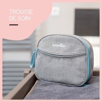 Babymoov Trousse de soin pour bébé, 9 Accessoires, avec Thermomètre Digital, Bleue