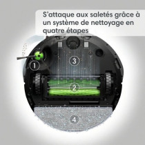 Aspirateur Robot Laveur - IROBOT J557640 J5+ Roomba Combo - 360 ml - E