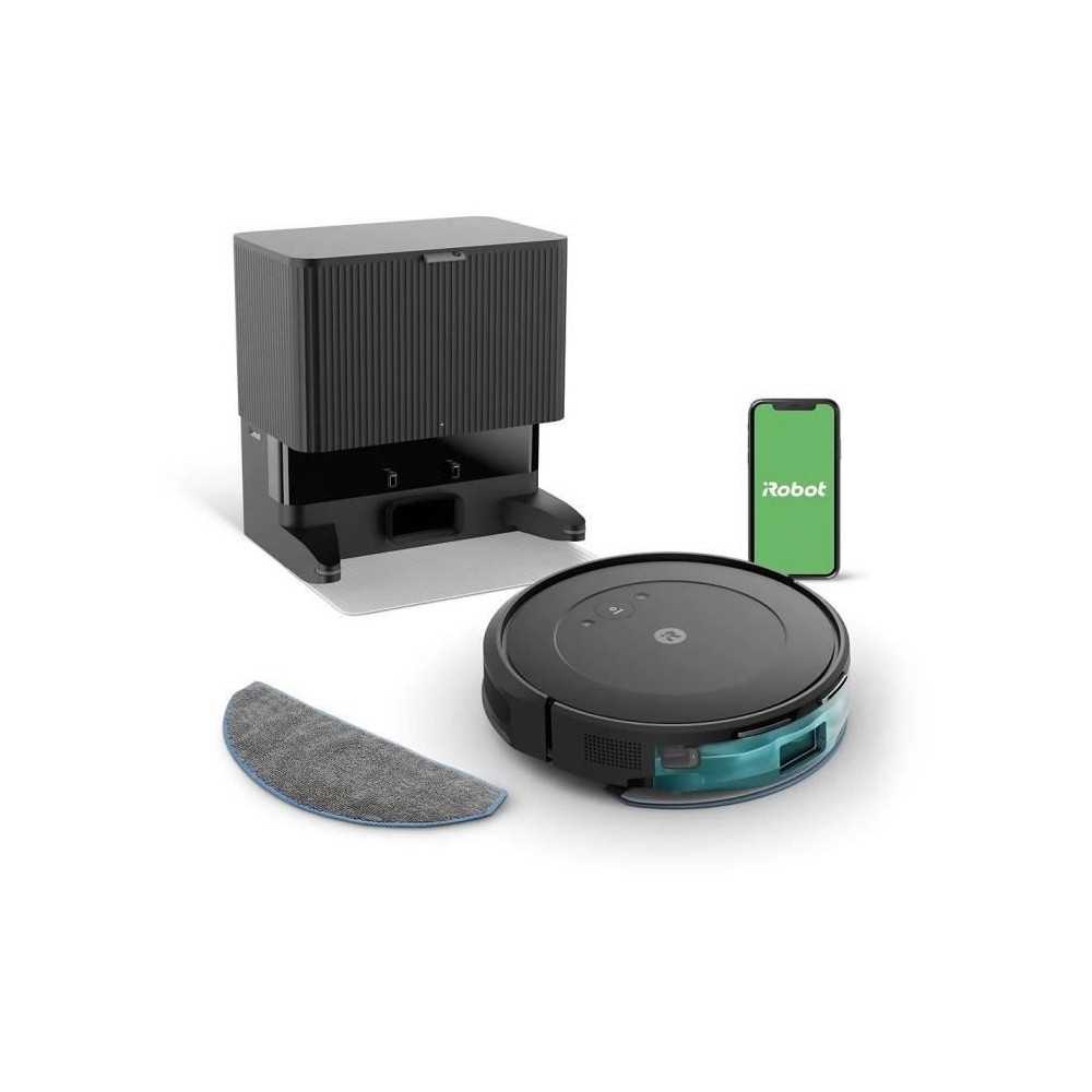 iRobot Roomba Combo 2 Essential - Robot Aspirateur Laveur 2-en-1 avec