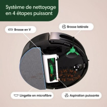 iRobot Roomba Combo 2 Essential - Robot Aspirateur Laveur 2-en-1 avec