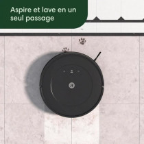 iRobot Roomba Combo 2 Essential - Robot Aspirateur Laveur 2-en-1 avec