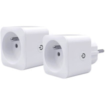 Lot de 2 prises connectées Wi-Fi + BT - KONYKS - Priska FR Dual Pack