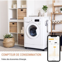 Lot de 2 prises connectées Wi-Fi + BT - KONYKS - Priska FR Dual Pack