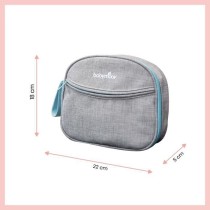 Babymoov Trousse de soin pour bébé, 9 Accessoires, avec Thermomètre Digital, Bleue