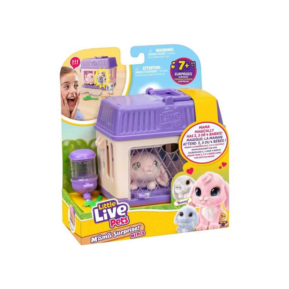 Set de jeu - LITTLE LIVE PETS - Mama Surprise Lapins - Bébés inclus