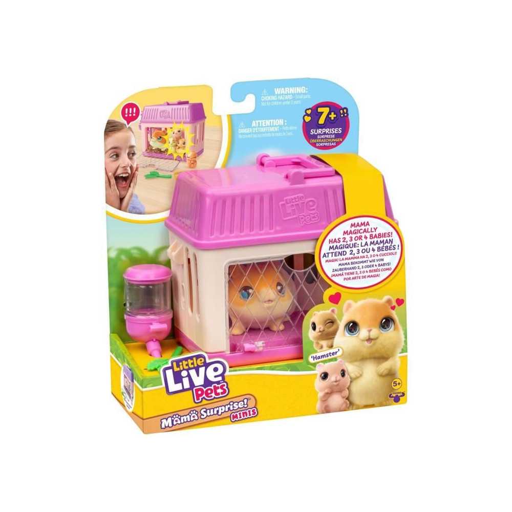 Set de jeu - LITTLE LIVE PETS - Mama Surprise Hamsters - Bébés inclu