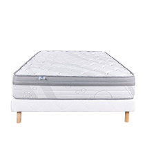 LUXURY LITERIE - Ensemble matelas + sommier - VISCOPLUS - 160 x 200 cm