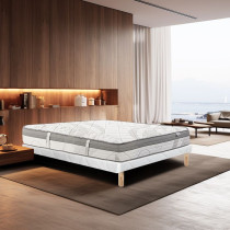 LUXURY LITERIE - Ensemble matelas + sommier - VISCOPLUS - 160 x 200 cm