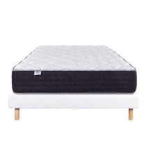 LUXURY LITERIE - Ensemble matelas + sommier - SERENITE - 140 x 190 cm