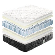 LUXURY LITERIE - Ensemble matelas + sommier - SERENITE - 140 x 190 cm