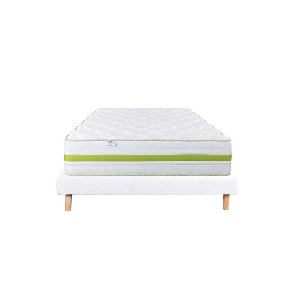 LUXURY LITERIE - Ensemble matelas + sommier - ReVERIE - 160 x 200 cm -