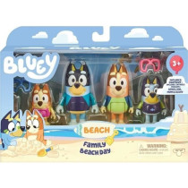 Miniature figurines - MOOSE TOYS - The family at the Beach (4 figurine