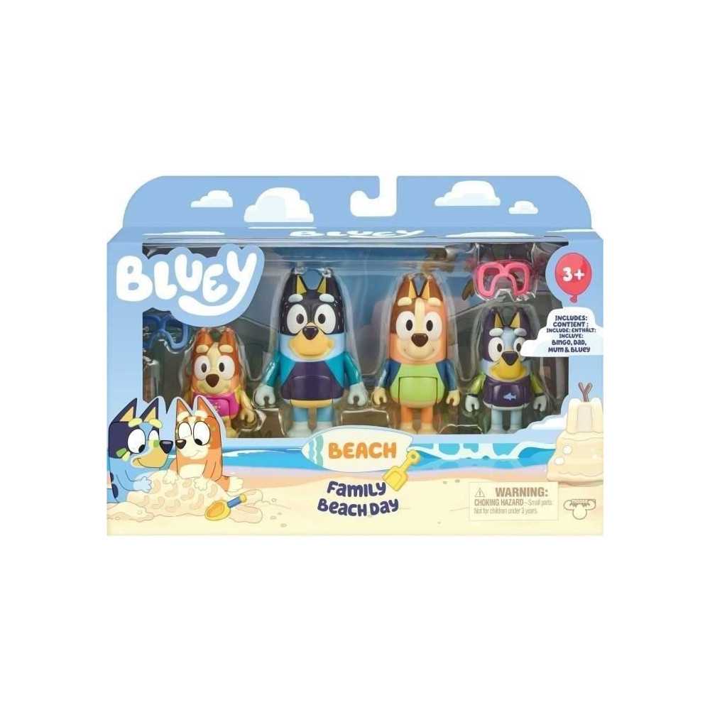 Miniature figurines - MOOSE TOYS - The family at the Beach (4 figurine