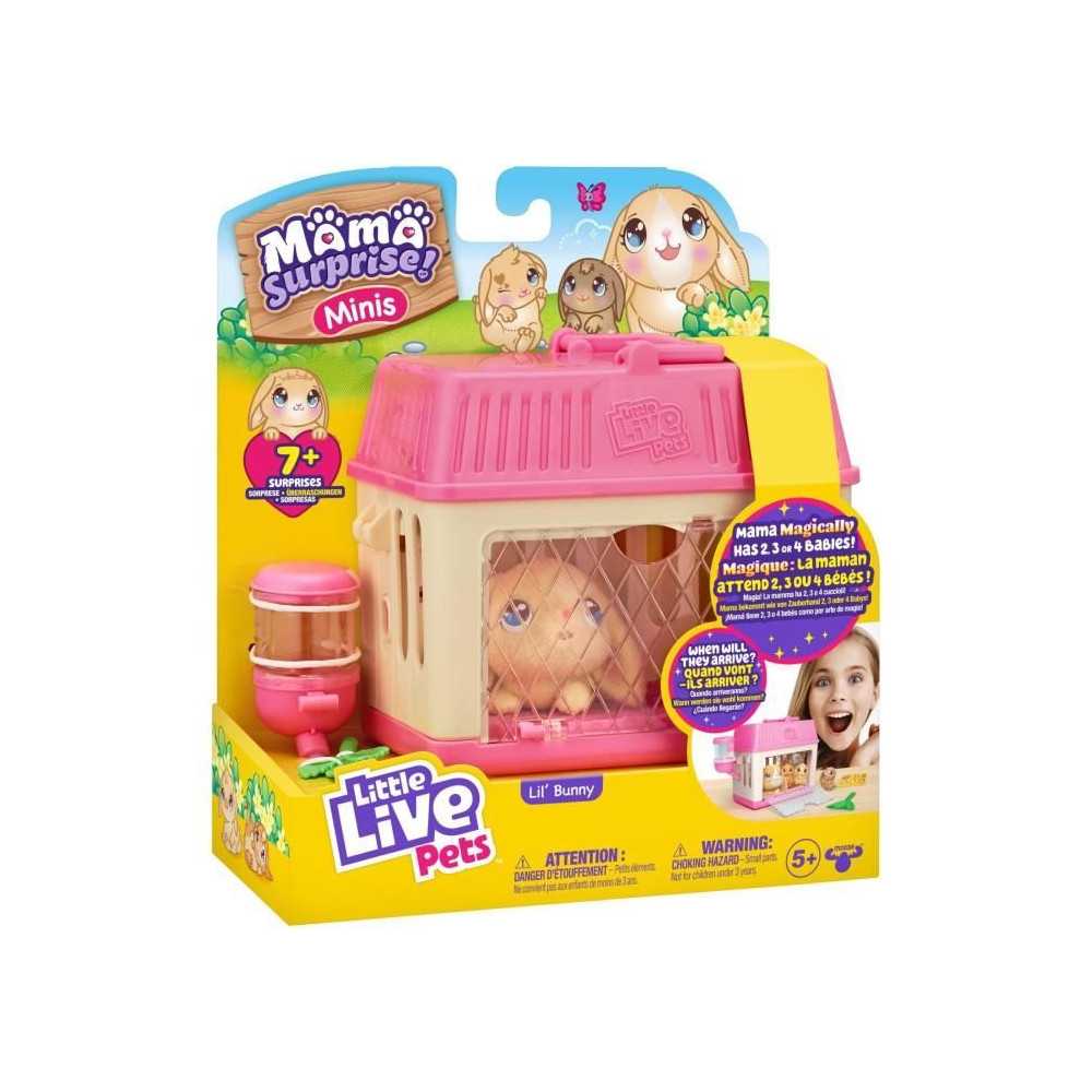 Mama Surprise Little Rabbits Plush Toys - Little Live Pets - Moose Toy