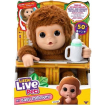 My Baby Monkey - MOOSE TOYS - LITTLE LIVE PETS - Interactive monkey wi