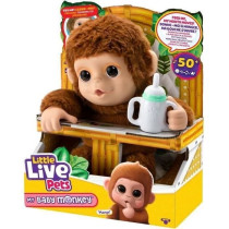 My Baby Monkey - MOOSE TOYS - LITTLE LIVE PETS - Interactive monkey wi